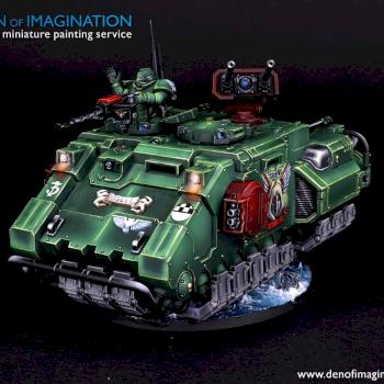 Dark Angels Tank by DEN of IMAGINATION