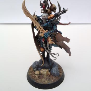 Warhammer 40k Drukhari Archon by Dad Paints Minis