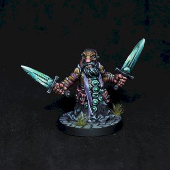 Dwarf Rogue, Zombicide by FrozenFireArts