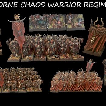 KHORNE WARRIOR REGIMENT by mousekiller