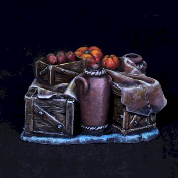 Market Stall, dungeon decoration by FrozenFireArts