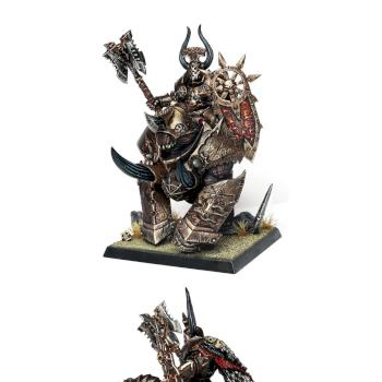 WARHAMMER CHAOS LORD ON GOREBEAST DEAMONIC MOUNT (KARKADRAK) by nickname