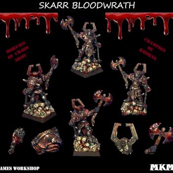 SKARR BLOODWRATH, Champion of Khorne by mousekiller