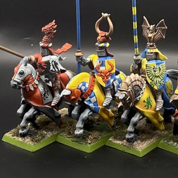 Bretonnian Knights of the Realm by Aliengod3