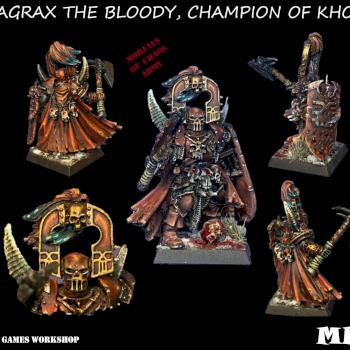 Abrax the Bloody, Chaos Champion of Khorne by mousekiller