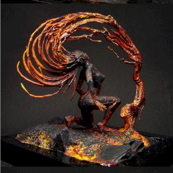 Lava Elemental by Filgja