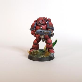 Basic space marine by BolloXs