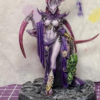 Preistess of Ecstasy  (herald of slaanesh proxy) by Kalopsia