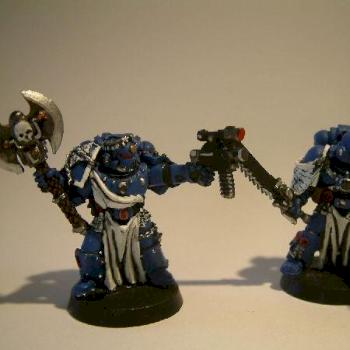 ultramarine veteran squad members by hedi