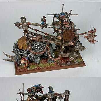 ogre kingdoms scrap launcher by darkrealm miniatures