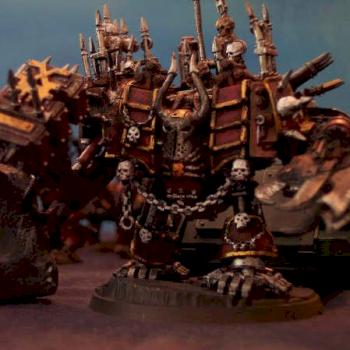 Khorne Destroyer Dreadnaught by Musty