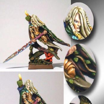 Wood elves lord with great wapon by Lionheart