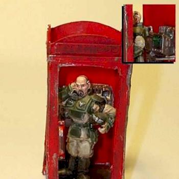 Phone Cadian in London by Tiriel