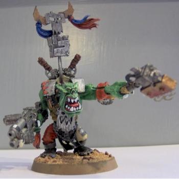 My ork warboss by Jehoel