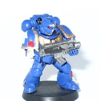 Ultramarines Space Marine by Skragga