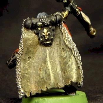 Converted Canoness back view showing cloak by Harkon Greywolf