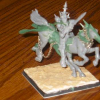 WIP Chaos Lord of Slaanesh on Steed of Slaanesh by diablos1980