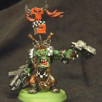 Goff Ork Warboss by Harkon Greywolf