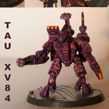 TAU XV84 Battlesuit by rocketandroll