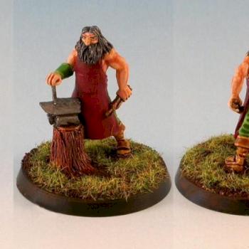 Reaper Townsfolk BLACKSMITH by GameMinis