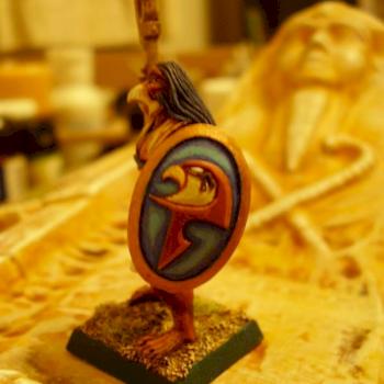 Heru shield detail by Alex!