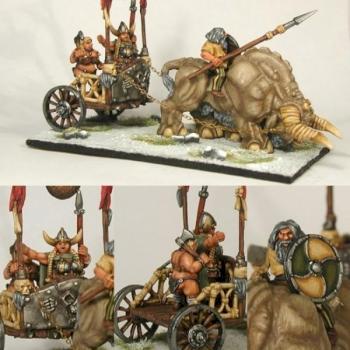 Norse Giant Ox Chariot by witchhunter