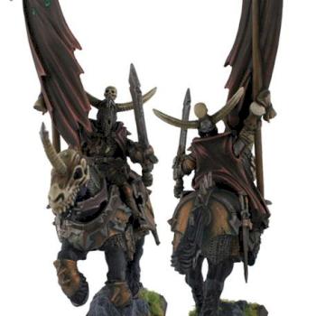 Vampire Counts Wight King BSB on Steed by dargo000