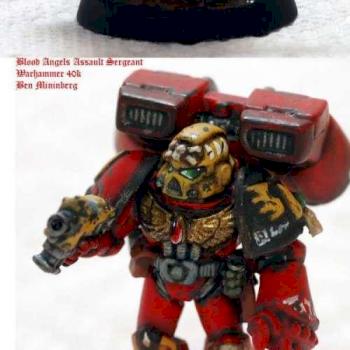 Blood Angels Assault Sarge by Prometheum5