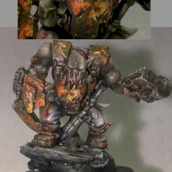 Black Reach ork nob by SkelettetS