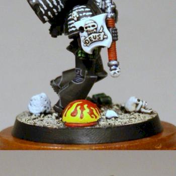 Black Templar Assault Sergeant by jahminis