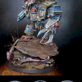 Ultramarines Venerable Dreadnought - GD Poland 2008: GOLD (additional views) by Ana