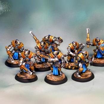 Cygnar Swordknights by Umbra Draconis