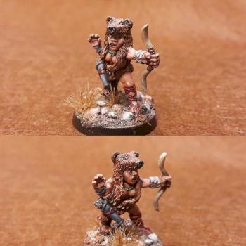 Dwarf Archer of the Pelter Clan by Pred