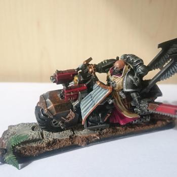 Ravenwing biker by vikingminiture