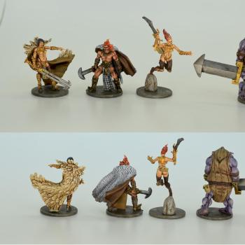 Zombicide Black Plague: Undraal, Konrad, Arnwal, and Skoll Hand painted by BiggiesMinis by Biggiesminis