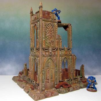 Warhammer Building Ruin by tcraft