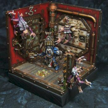 Space Hulk Diorama by BlackSparkle