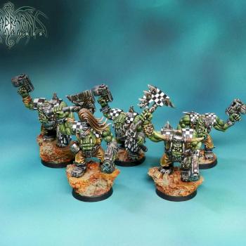 Black Reach - Ork Nobz by Umbra Draconis