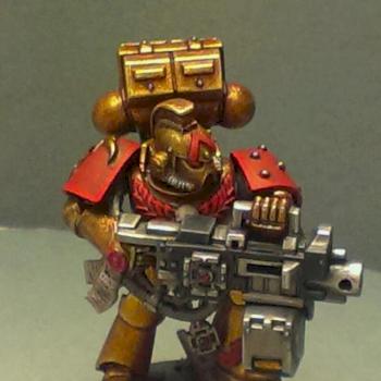 Sergeant Hamath Kraatos of the Minotaurs Chapter by Rogan