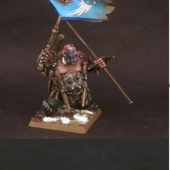 Ogre Standard Bearer by darklord