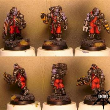 Iron Warriors Servitors by Stempe