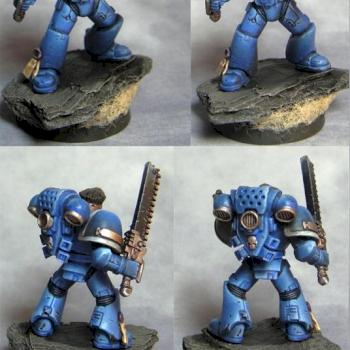 Ultramarine Sergeant by Ulrik