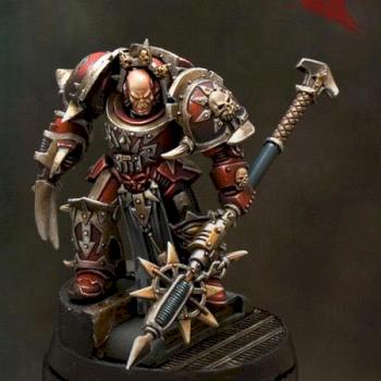 chaos terminator lord, gold spanish GD by Arsies