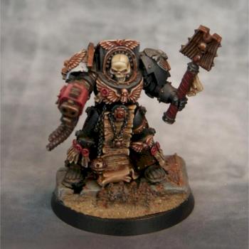 Space Marines Chaplain by Beefjerky