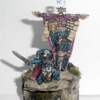 Ultramarine Banner by William T.