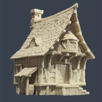 Tabletop World Timbered House by Tabletop World