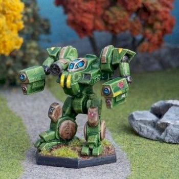 Custom Battletech Clan 'Mech:  Wildcat by raperm