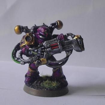 Emperors Children Chaos Marine by The Templar