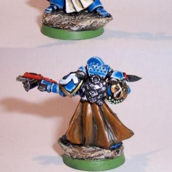 Converted Ultramarine Captain #2 by moonmin82