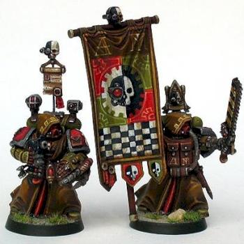 Sons of Mars - banner and apothicary (Adeptus Mechanicus) by ManU26